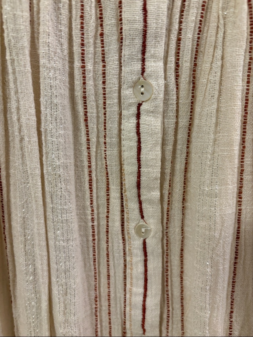 Jackson Rowe Cream Maxi Dress with Embroidered Floral Bodice and Straps - Picture 5 of 6